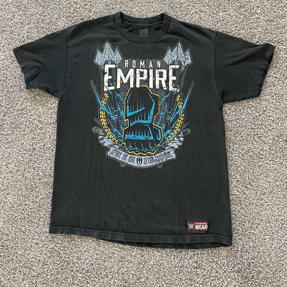 WWE Authentic Wear Roman Empire Believe That T-shirt Black size Large